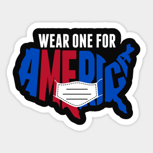 Wear One For Me (light lettering) Sticker